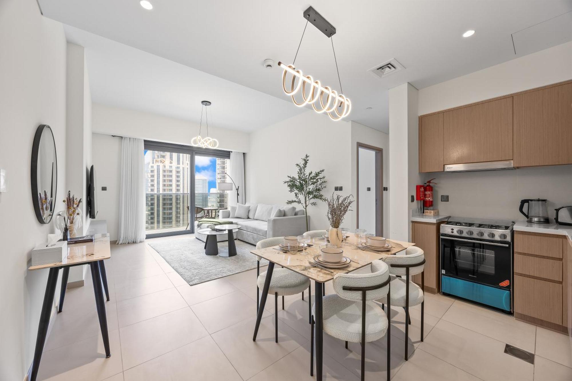 Act Tower-1br Near Burj Khalifa Dubaï