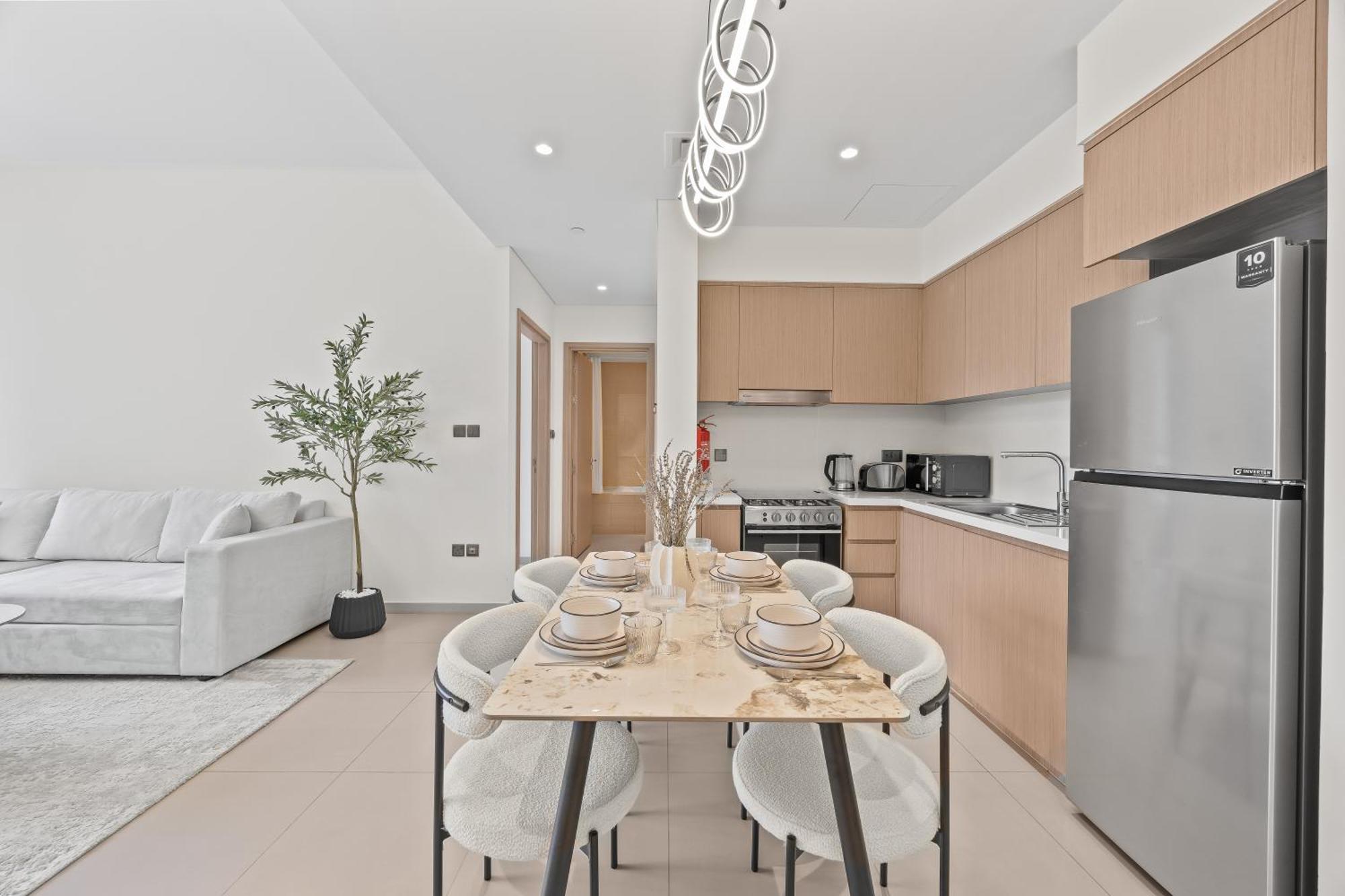Appartement Act Tower-1br Near Burj Khalifa *